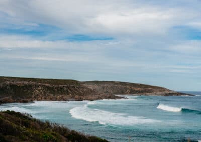 View of Cape Kersaint during the Edge of the Earth Quad Tour with Kangaroo Island Outdoor Action.