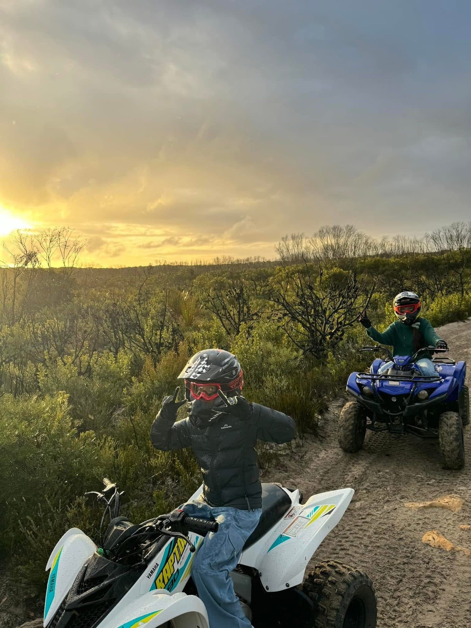 sunset quad bike tour