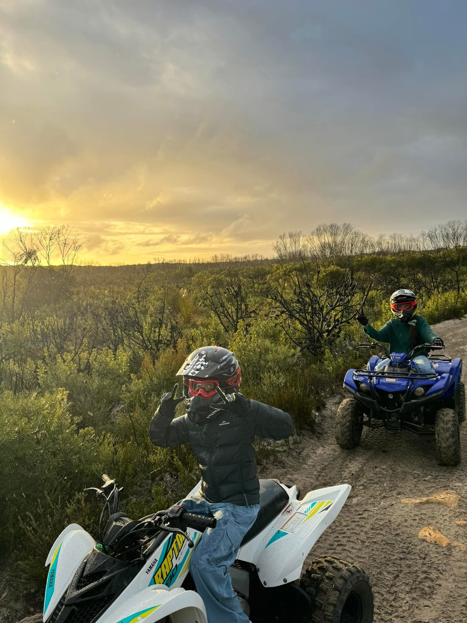 sunset quad bike tour